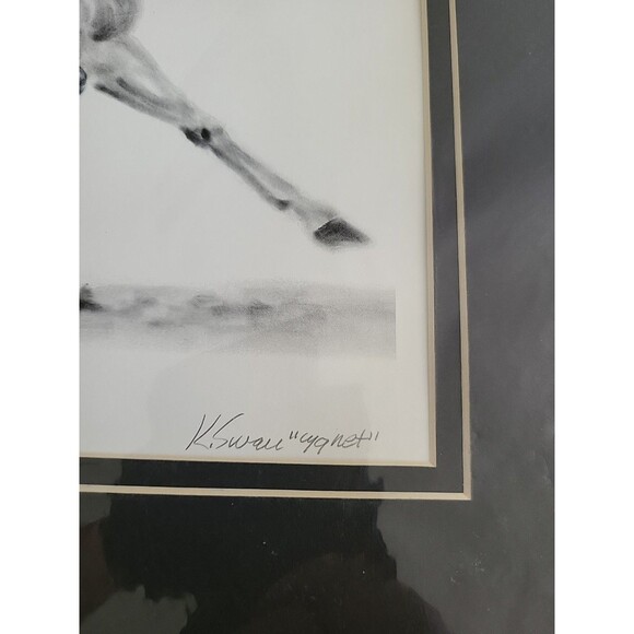 TROT ON by Kelli S Swan Limited Edition Print 1999 207/300 Cygnet Lithography - Picture 5 of 6